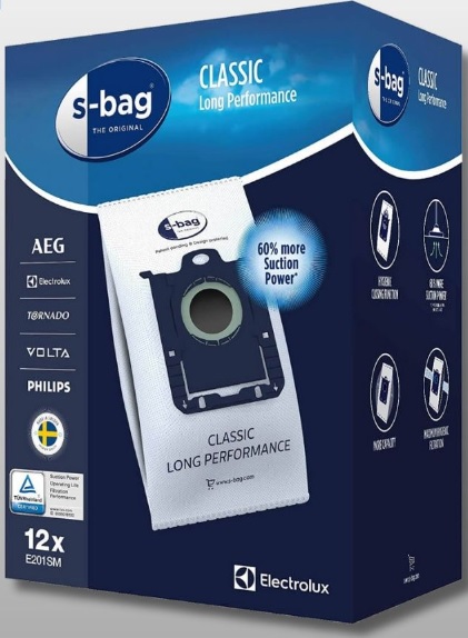 Пылесборник пылесоса Electrolux S-Bag E (12 шт.) 201SM