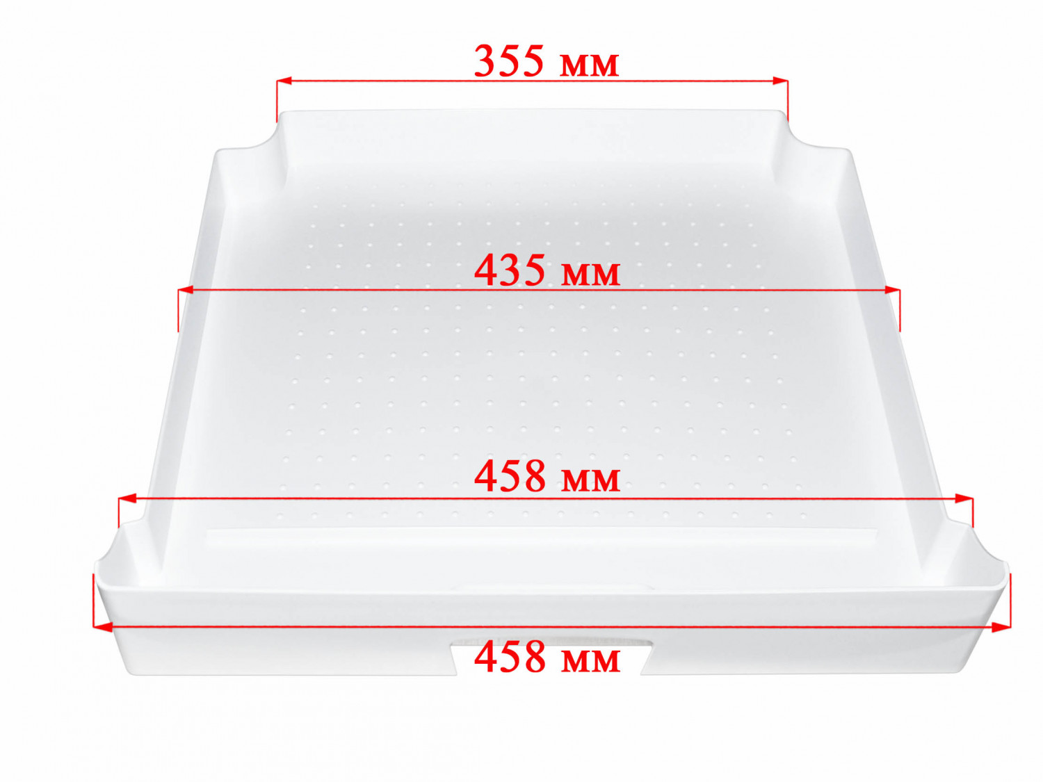 Верхний ящик м/к холодильника Indesit, Ariston, Whirlpool C00857321, оригинал