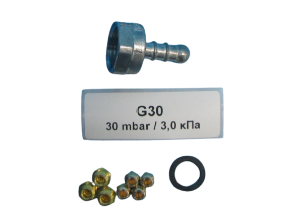 Комплект жиклеров Gorenje, Gefest, Mora M6 - 4шт (0,50 0,65 0,65 0,81) + M8 - 3шт (0,76 0,82 0,85) 