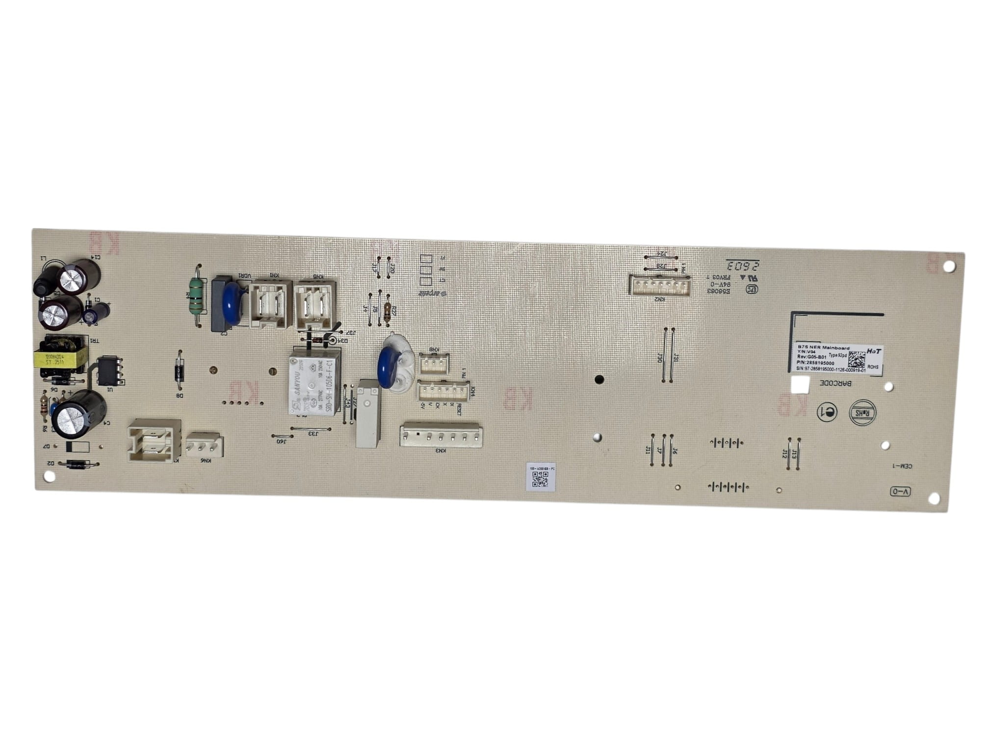 Электронный модуль стиральной машины Beko 2858196860, оригинал