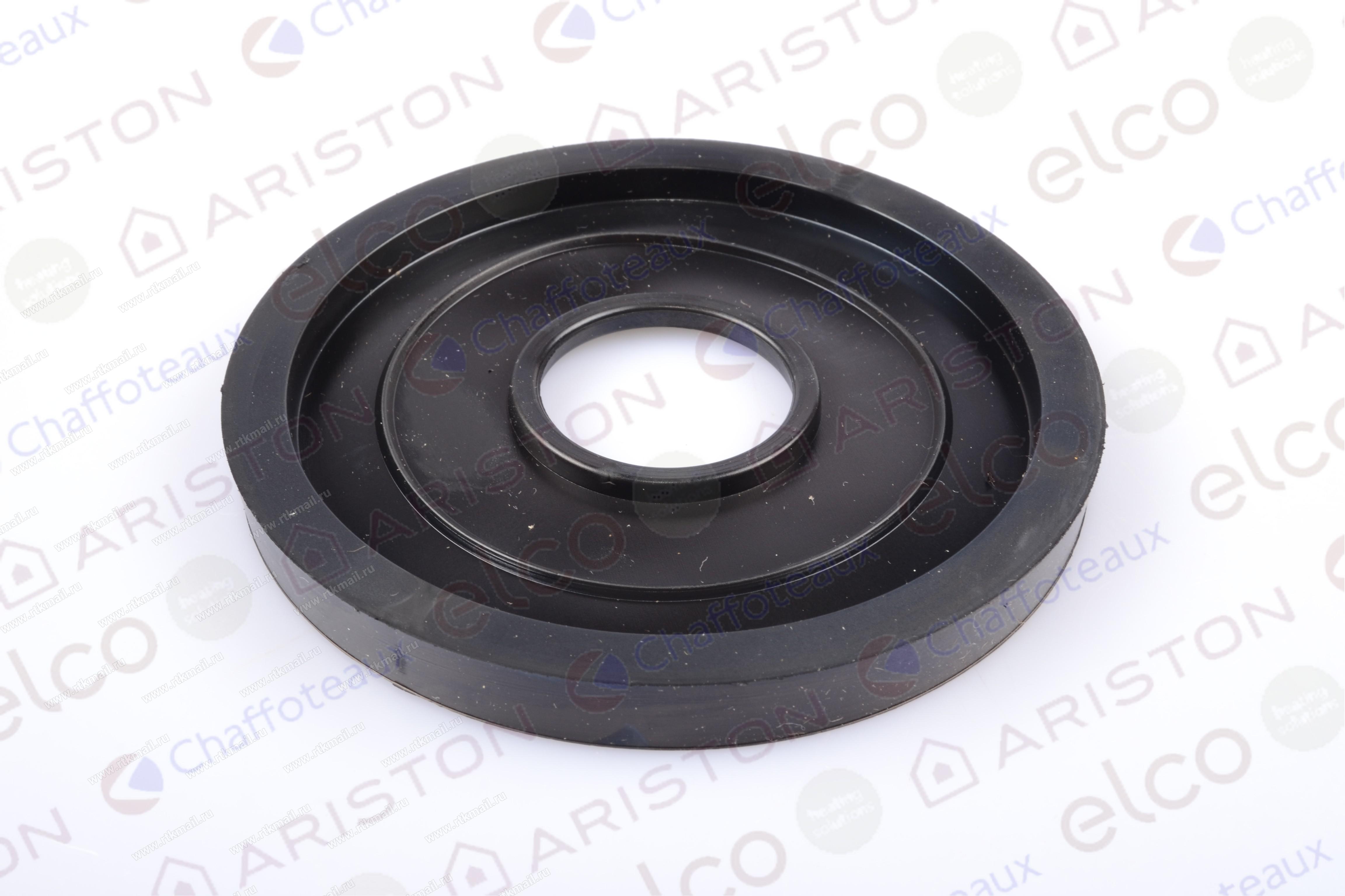 Уплотнитель ТЭНа водонагревателя D121/115/35мм резиновый Ariston, 60000687, оригинал