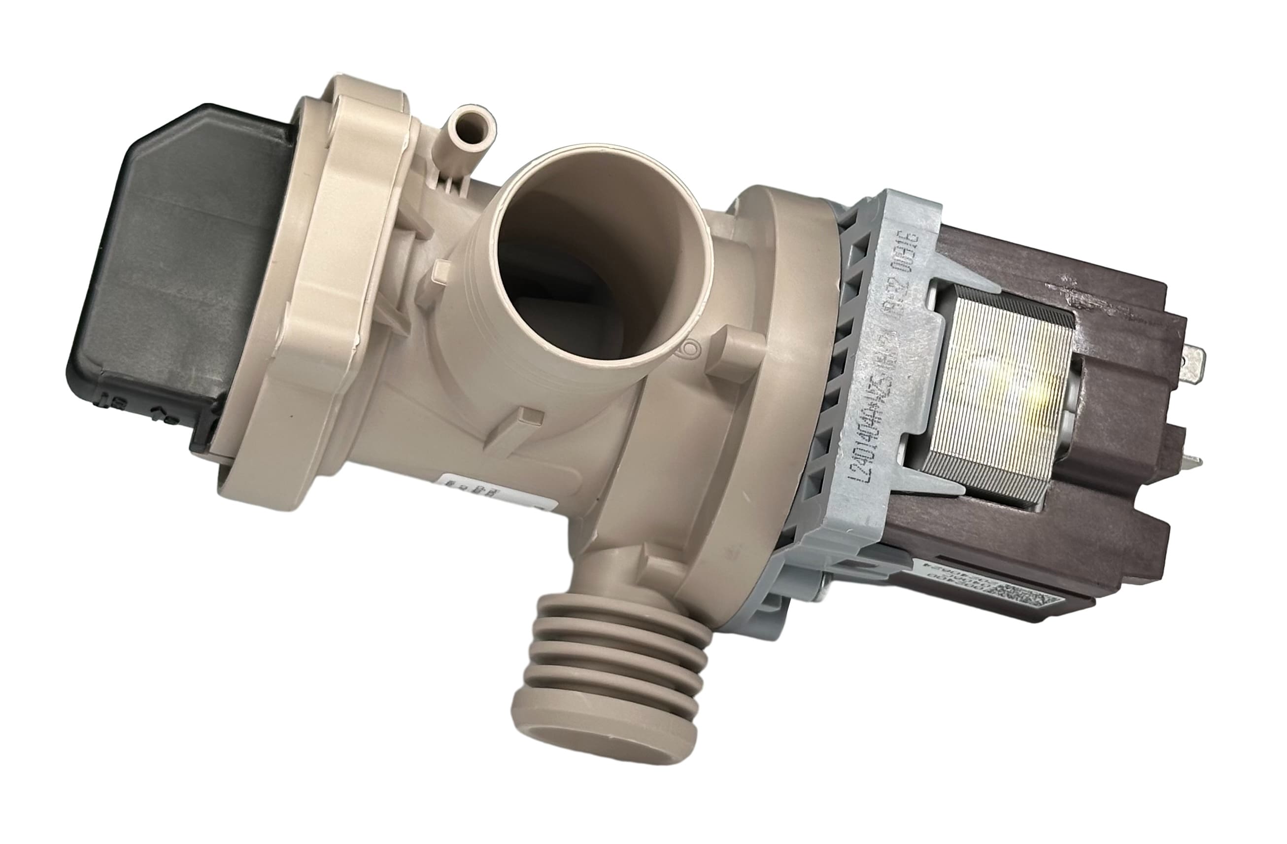 Насос сливной в сборе с улиткой стиральной машины Haier 0024000406C, оригинал
