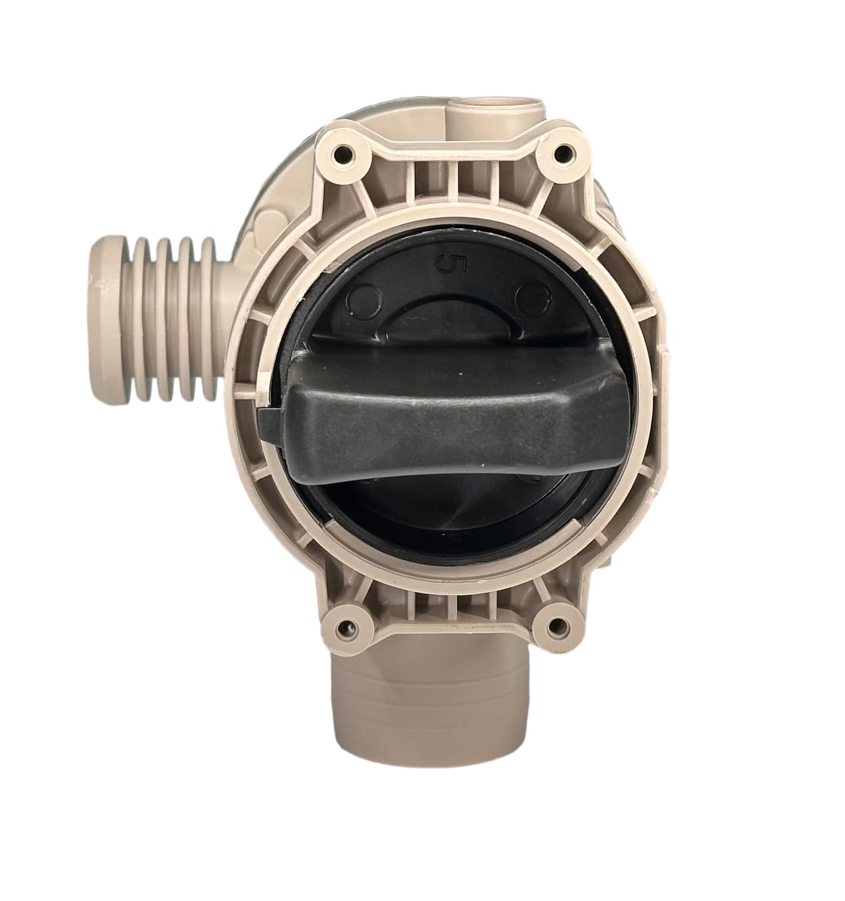 Насос сливной в сборе с улиткой стиральной машины Haier 0024000406C, оригинал