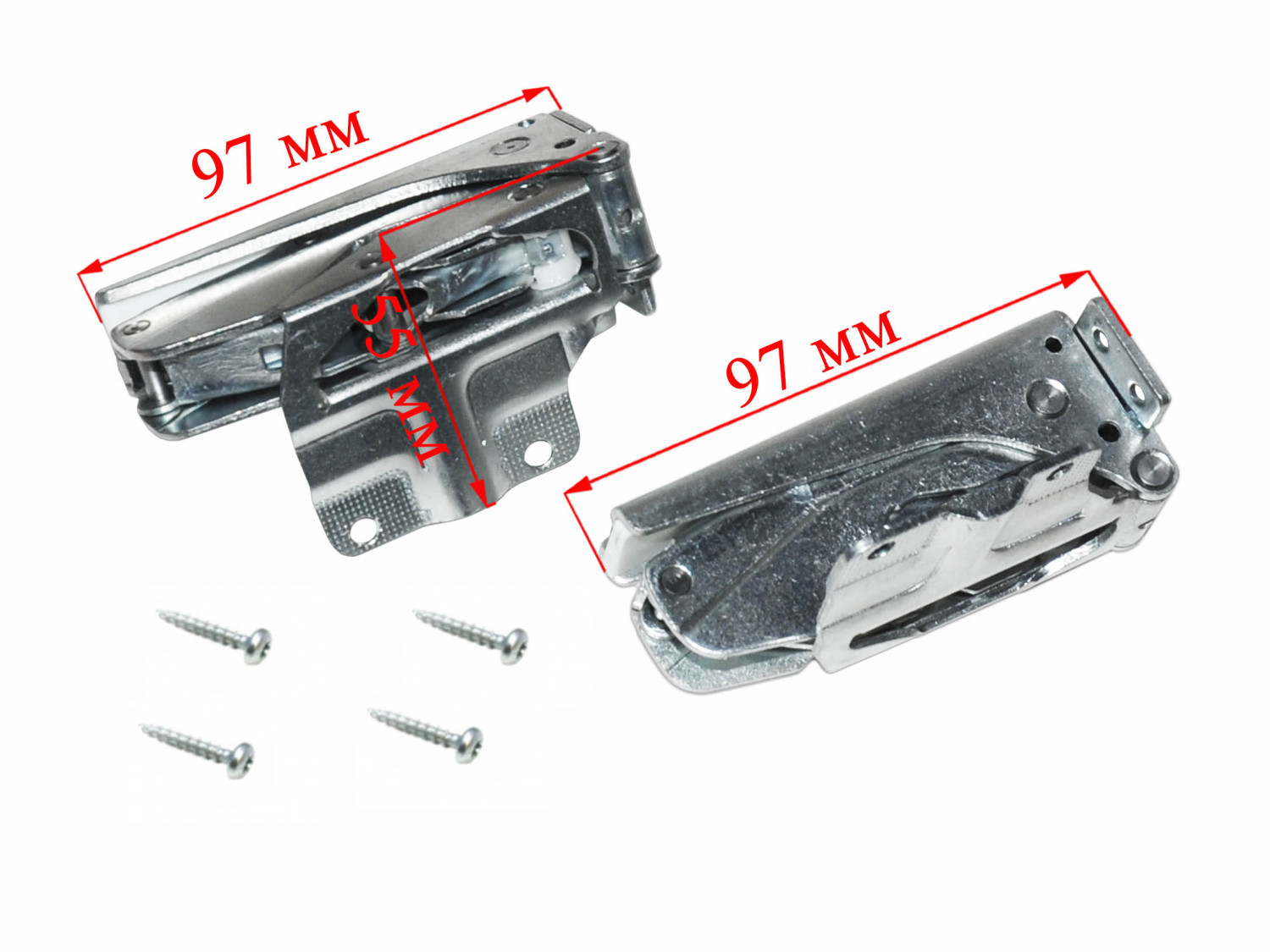 Петля двери встраиваемого холодильника Bosch, Siemens для KIE.., KI..E/F.. комплект 2 шт., 481147