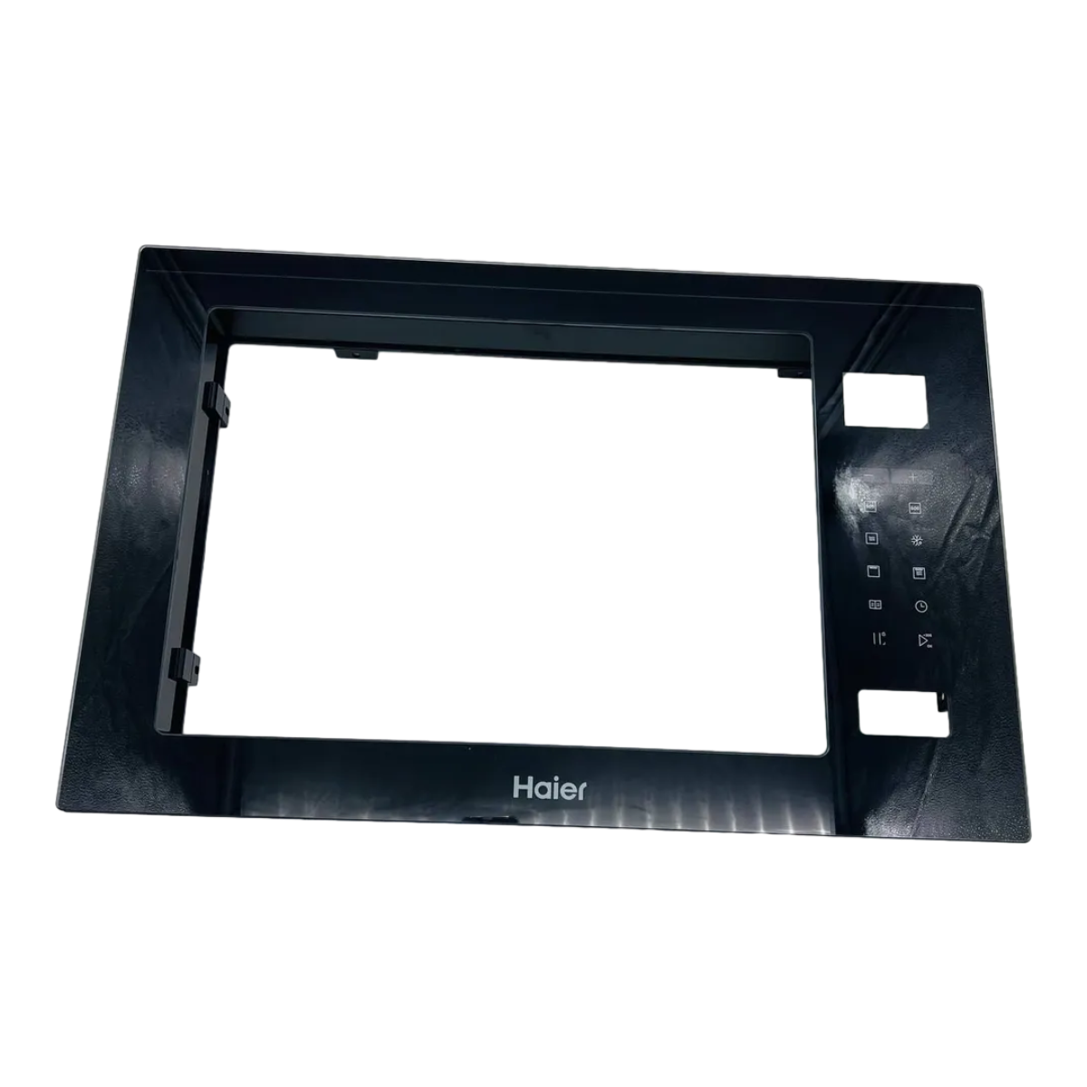 Главное фото товара Фасад в сборе (рамка со стеклом) СВЧ печи Haier 0530067573, оригинал