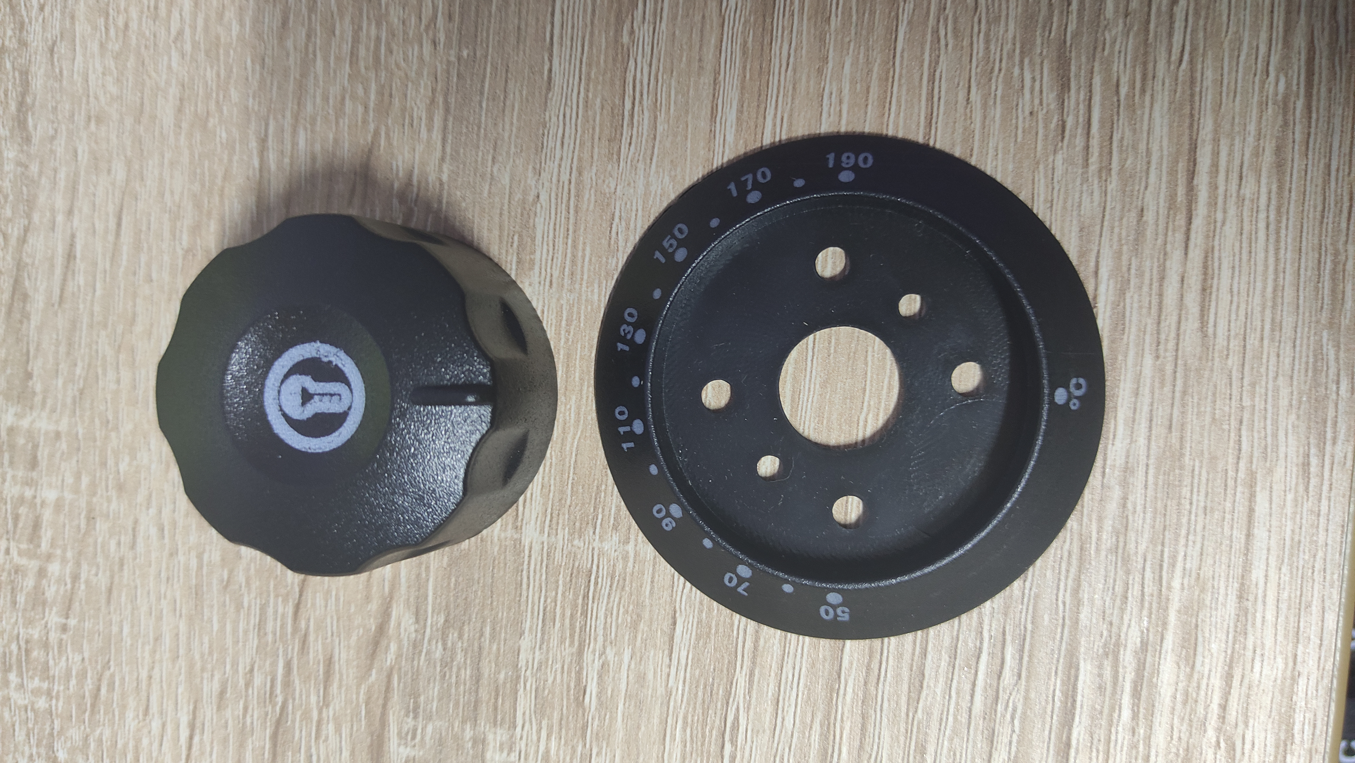 Ручка регулировки температуры универсальная с лимбом 50-190 °C