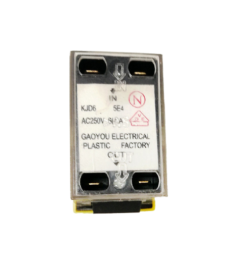 Кнопка-выключатель KJD65E4 для электрооборудования 6A 250V, 4 контакта, с фиксацией