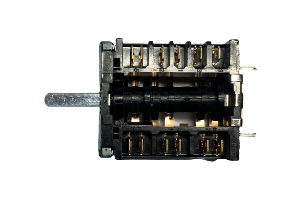 Переключатель духовки Gorenje, 5 поз., шток L23мм, 16A, 362797