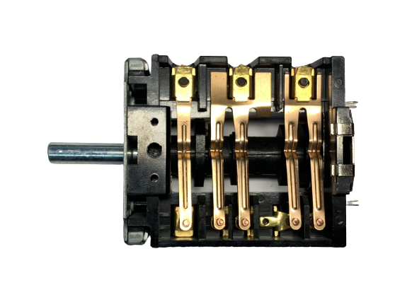 Переключатель духовки Gorenje, 5 поз., шток L23мм, 16A, 362797