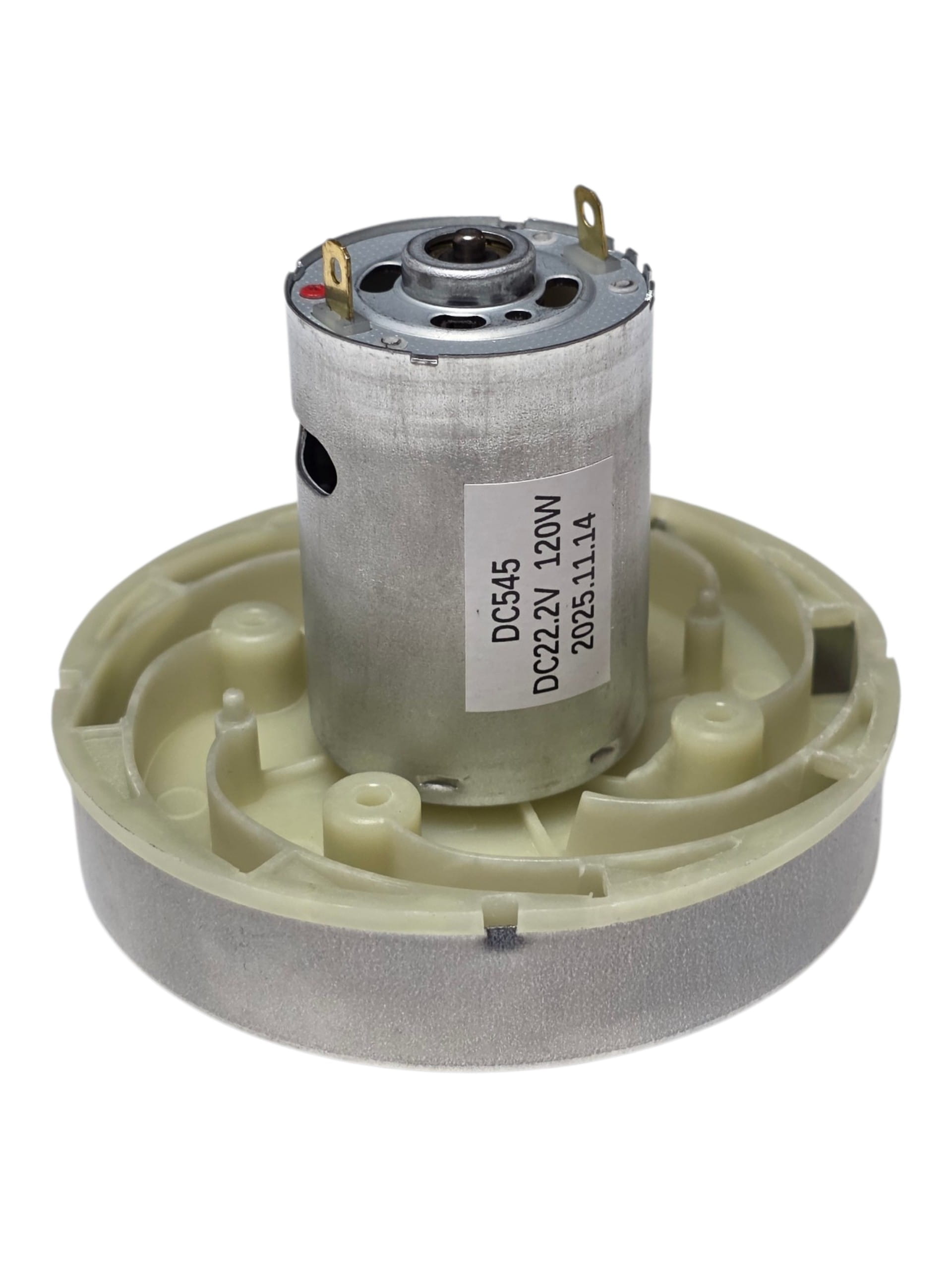 Двигатель ручного вертикального пылесоса DC 22.2V 120W H70мм D86мм
