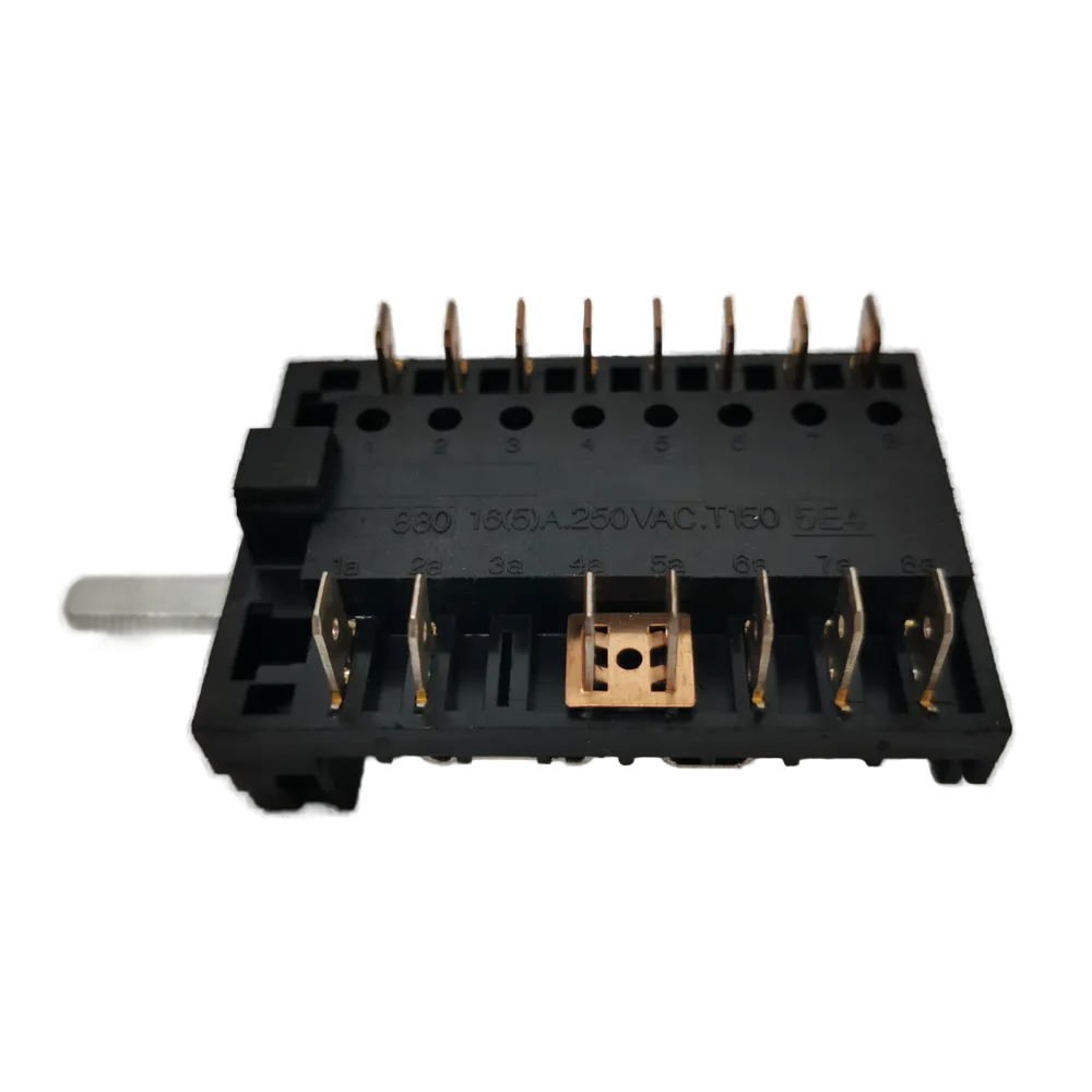 Переключатель духовки Дарина 7 позиций, шток L23мм 250V 16A