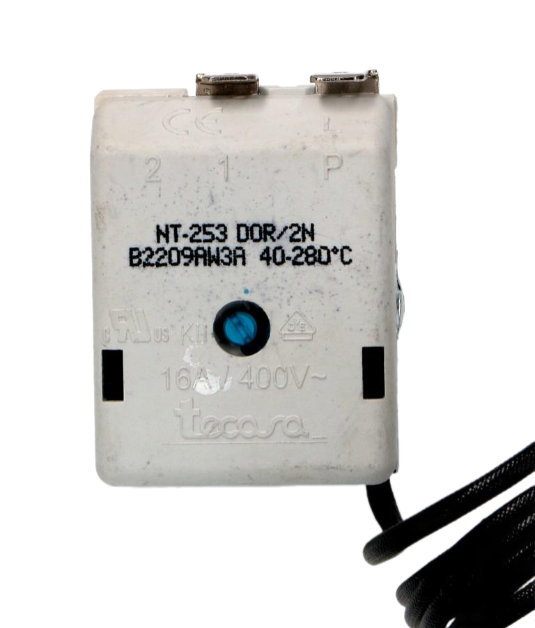 Термостат духовки Haier, Candy, капиллярный, NT-253,16A 400V 40-280°C, 0530074307, оригинал