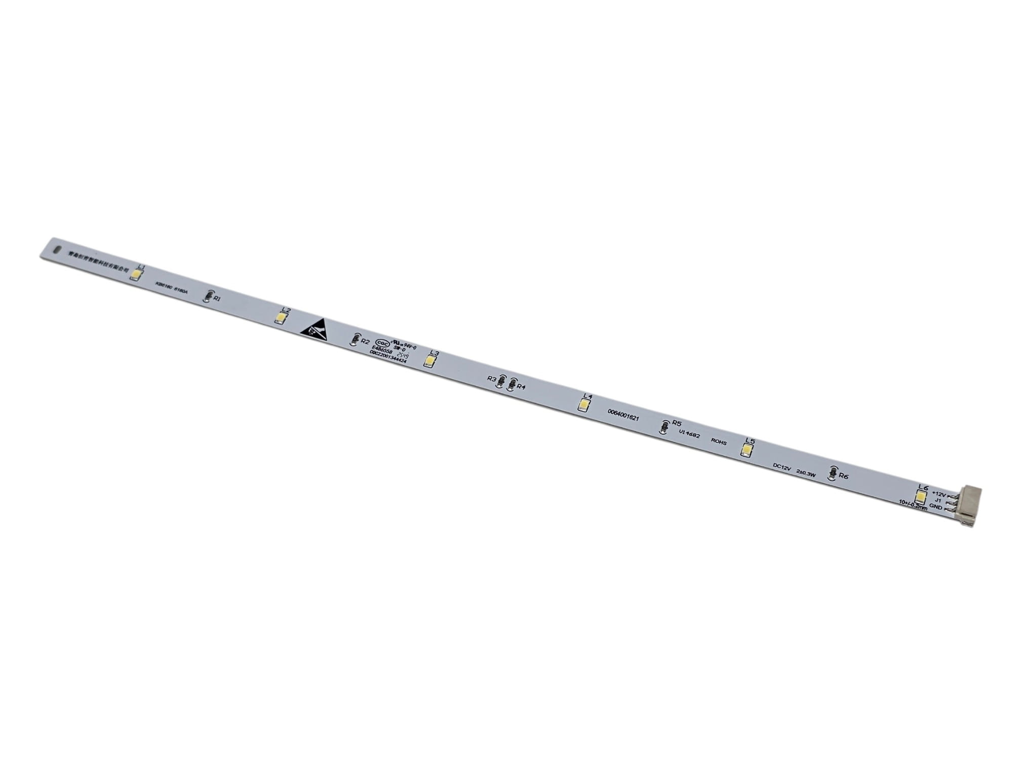Плата  LED подсветки холодильника Haier L335мм 0064001621, оригинал
