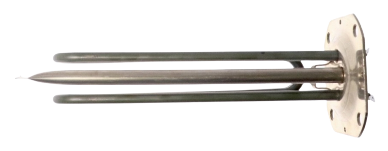 ТЭН водонагревателя 2000W квадратный фланец 90мм 4 отв. L215мм Haier, Candy, 0040400784, оригинал