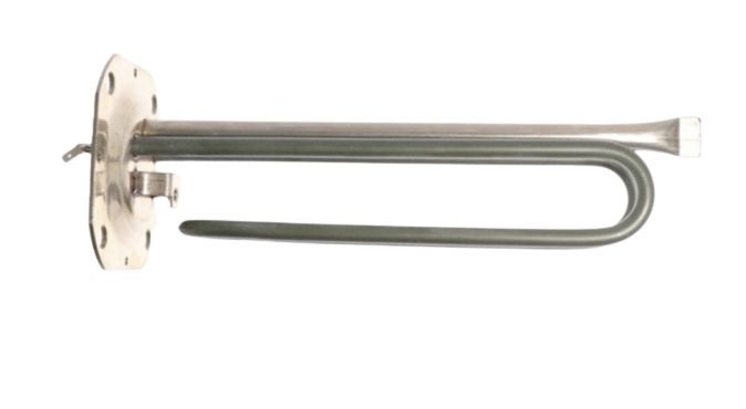 ТЭН водонагревателя 2000W квадратный фланец 90мм 4 отв. L215мм Haier, Candy, 0040400784, оригинал