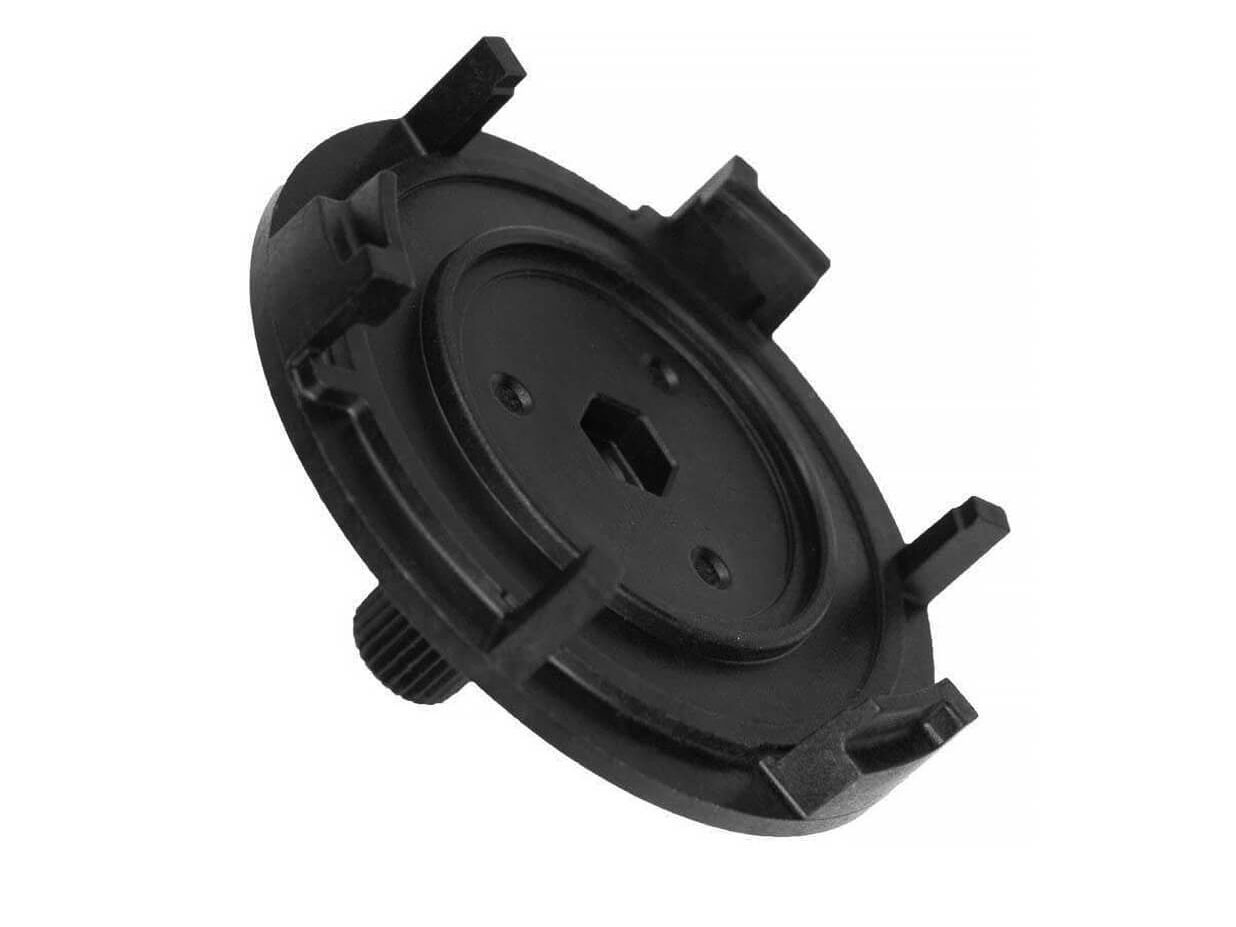 Нижний держатель жерновов горизонтальной кофемолки Philips Saeco Gaggia, Spidem, 996530017952