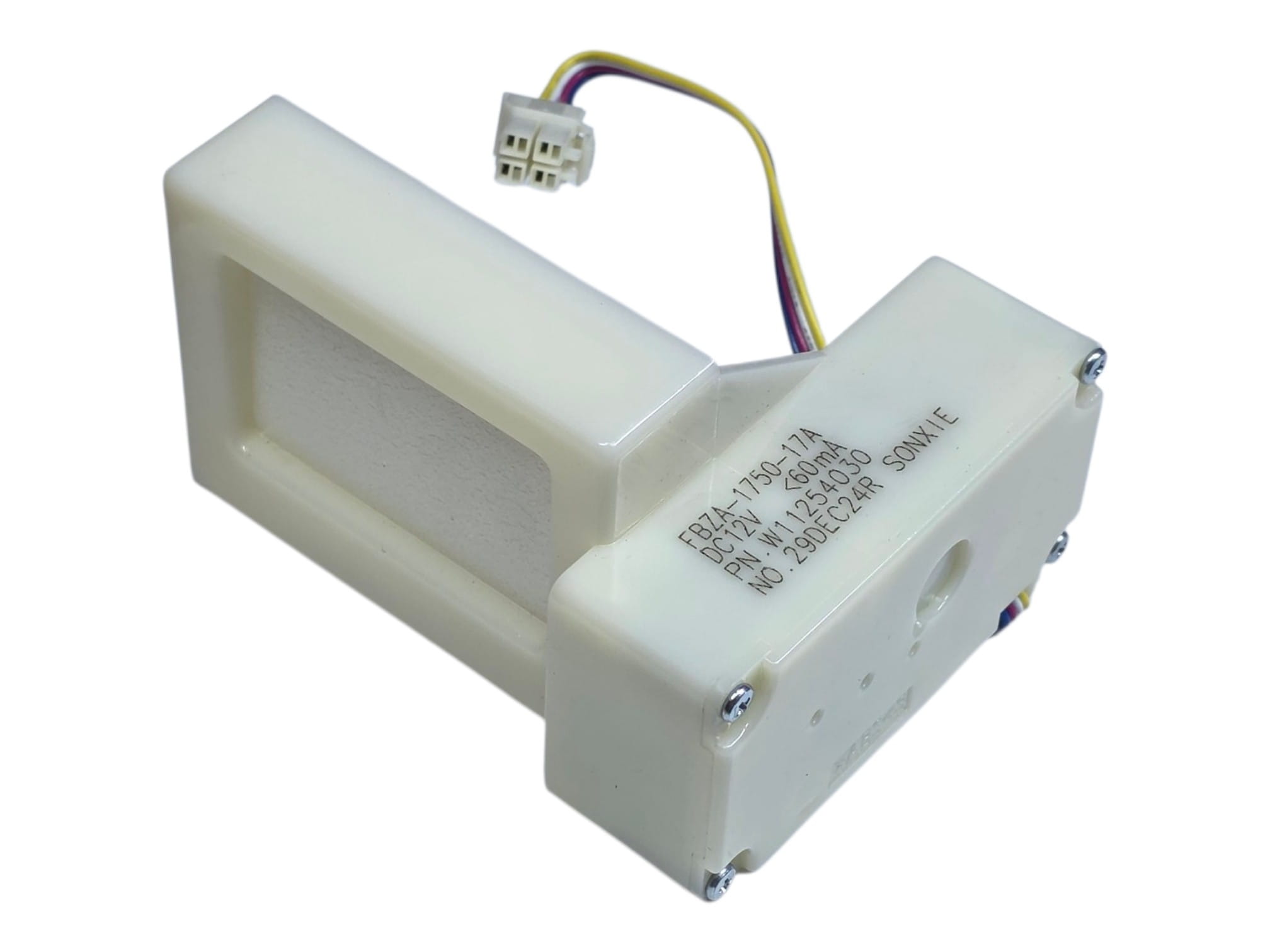 Заслонка холодильника Whirlpool, Indesit, FBZA-1750-17A с эл. приводом DC12V C00536747
