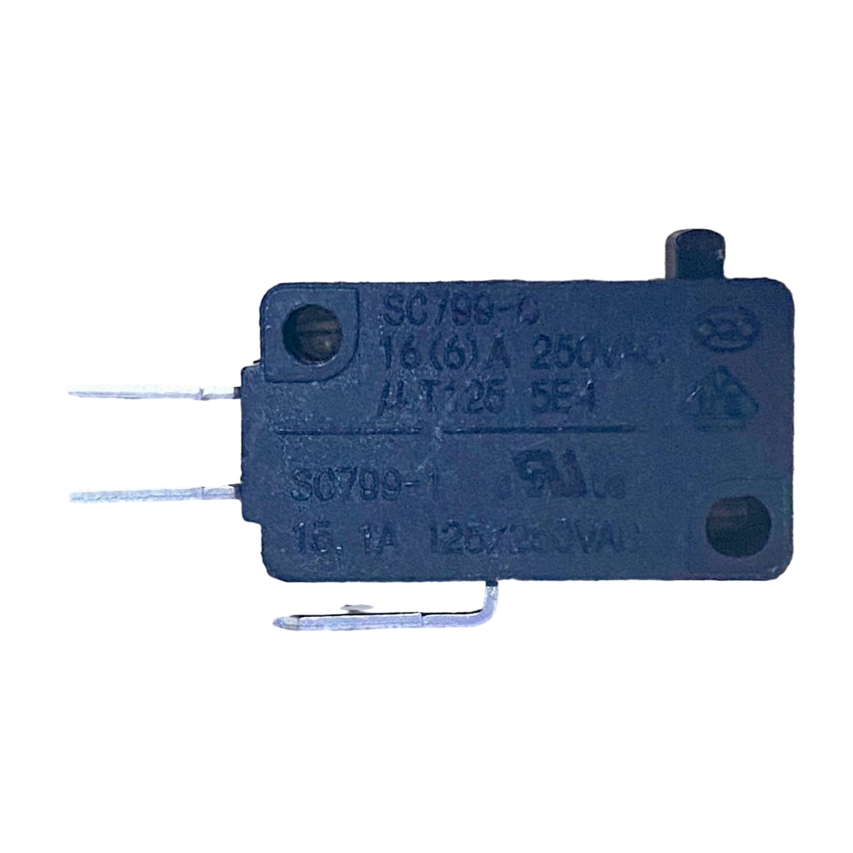 Микропереключатель СВЧ (концевик) концевой переключатель 28 мм MWO 3pin, 16A, 250V