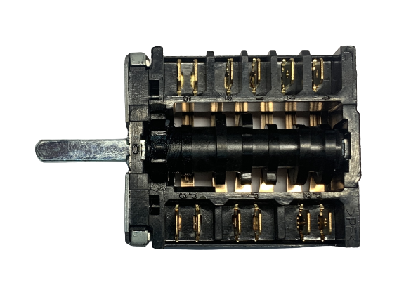 Переключатель духовки Indesit, Ariston, Whirlpool C00022195, 6 (5+0), шток: 23 мм, EGO 46.26866.801