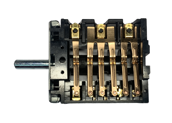 Переключатель духовки Indesit, Ariston, Whirlpool C00022195, 6 (5+0), шток: 23 мм, EGO 46.26866.801
