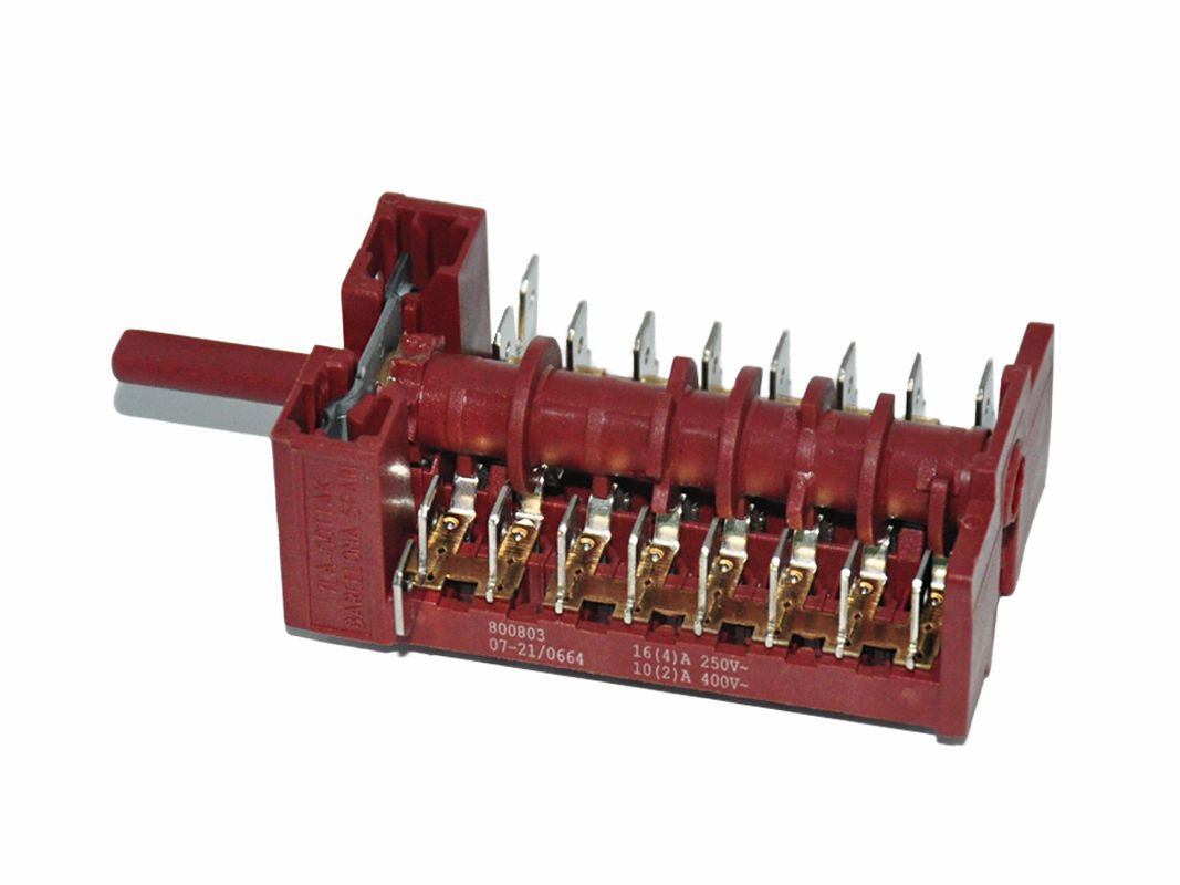 Переключатель духовки Дарина AC8-T29-840A  10(9+0) позиций EGO 42.00000.042 GOTTAK 800803, шток 23мм