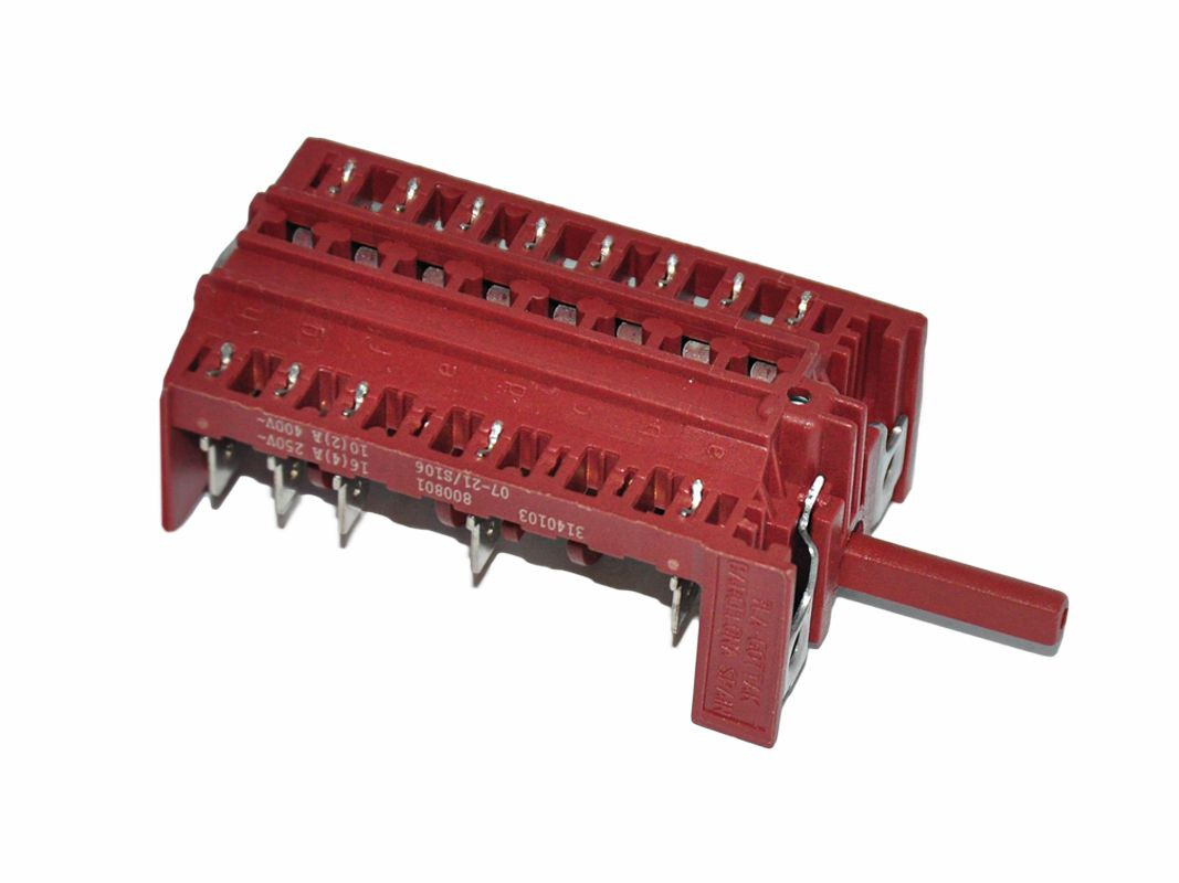 Переключатель конфорки духовки Teka 3140103-83140103, Gottak 800801, замена Dreefs 11HE219 (9+0 поз)