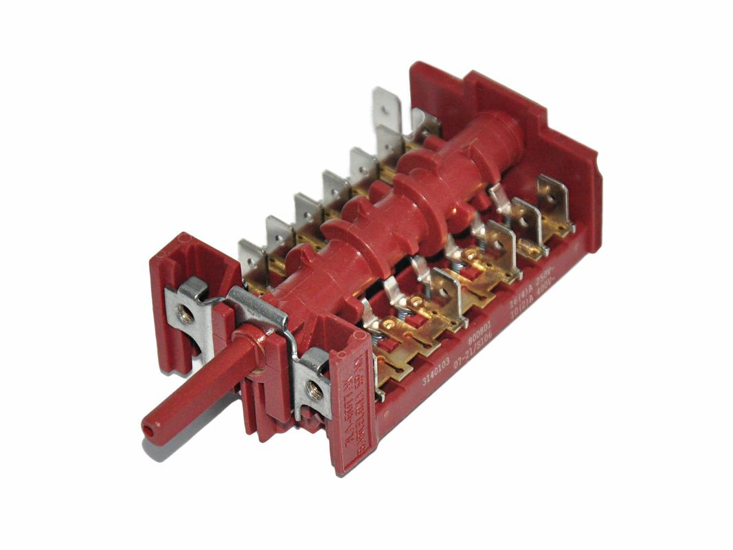 Переключатель конфорки духовки Teka 3140103-83140103, Gottak 800801, замена Dreefs 11HE219 (9+0 поз)