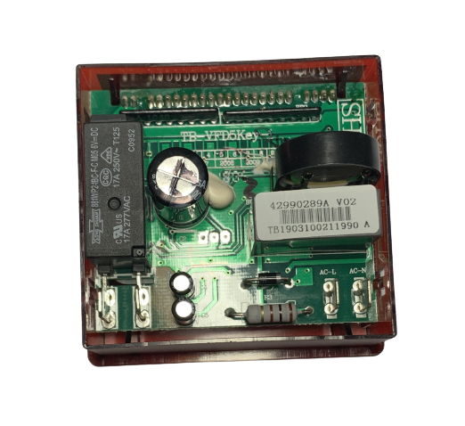 Таймер духовки электронный Gorenje, Hisense (красный) 16A/250V, 155799, 618100, 323901, 403744