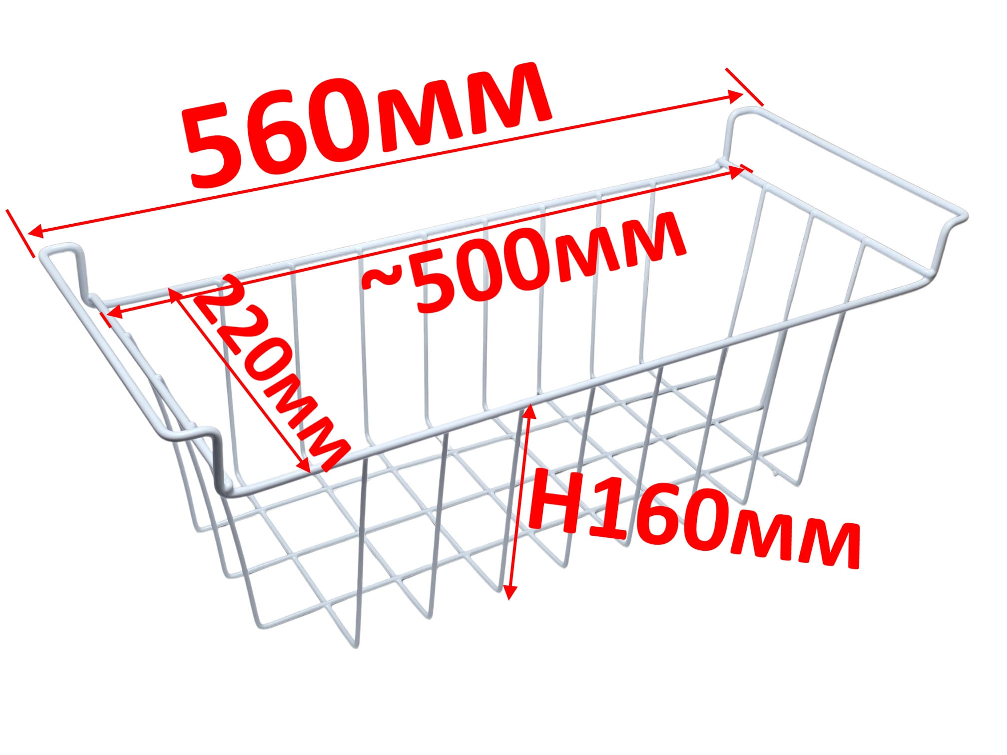 Корзина морозильного ларя Haier 560*220*160мм, 0070106189, оригинал
