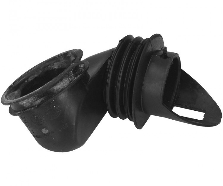 Патрубок стиральной машины Beko (дозатор - бак) 2497700100, 2857160100, оригинал