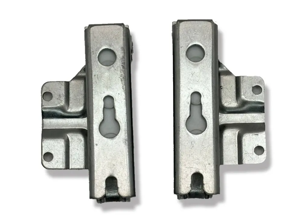 Петля двери встраиваемого холодильника Bosch, Siemens, Miele, комплект 2шт (верх+низ) 00542631