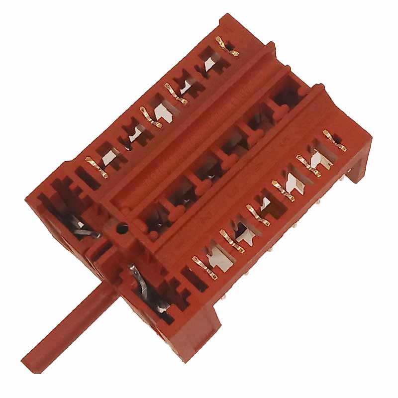 Переключатель духовки Дарина, Hansa 6+0 позиций, шток L23мм 250V 16A EP184