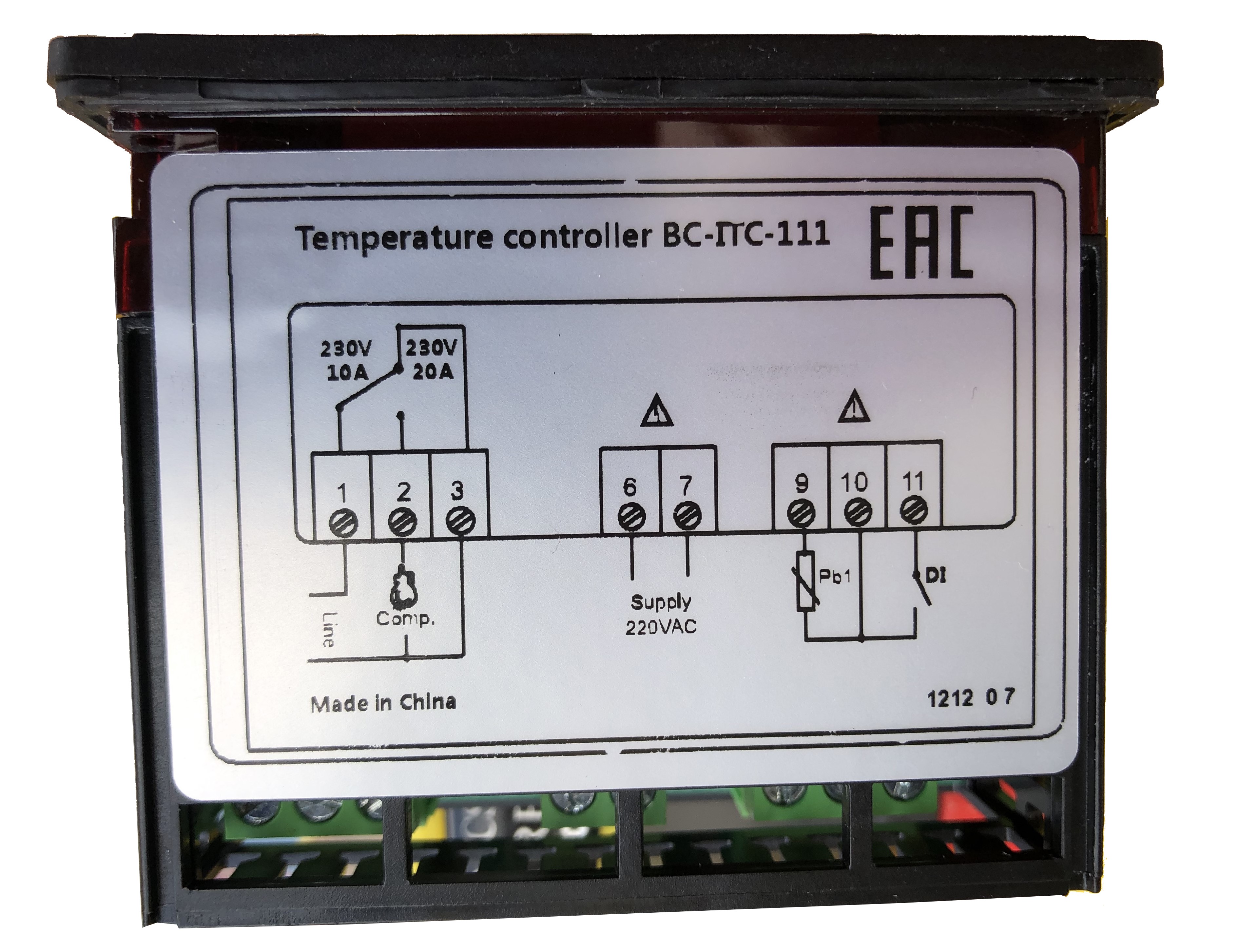 Эл.блок контроллер Becool BC-ITC-111 (1 датчик)