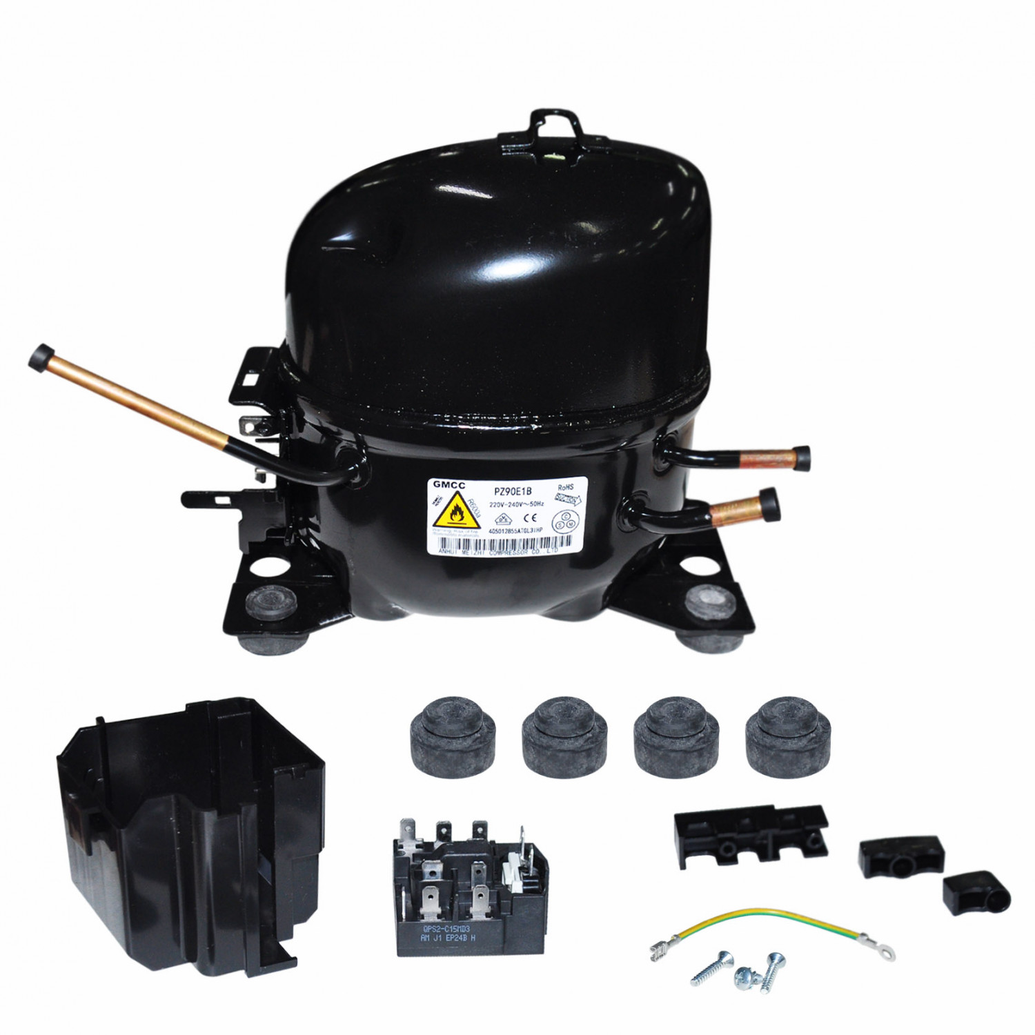 Компрессор R600 GMCC PZ90E1B 170W/-23.3`C оригинал Beko 4913131100, C90000443