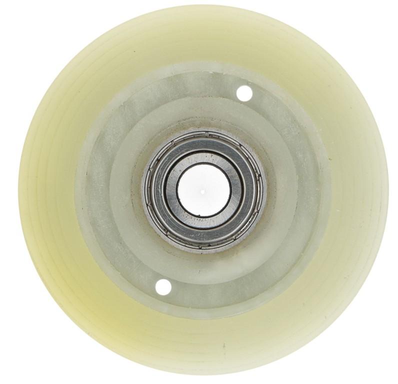 Ролик опорный сушильной машины Electrolux, Zanussi, AEG, D71мм, d10мм, h 12мм 1123436006, 1123436105