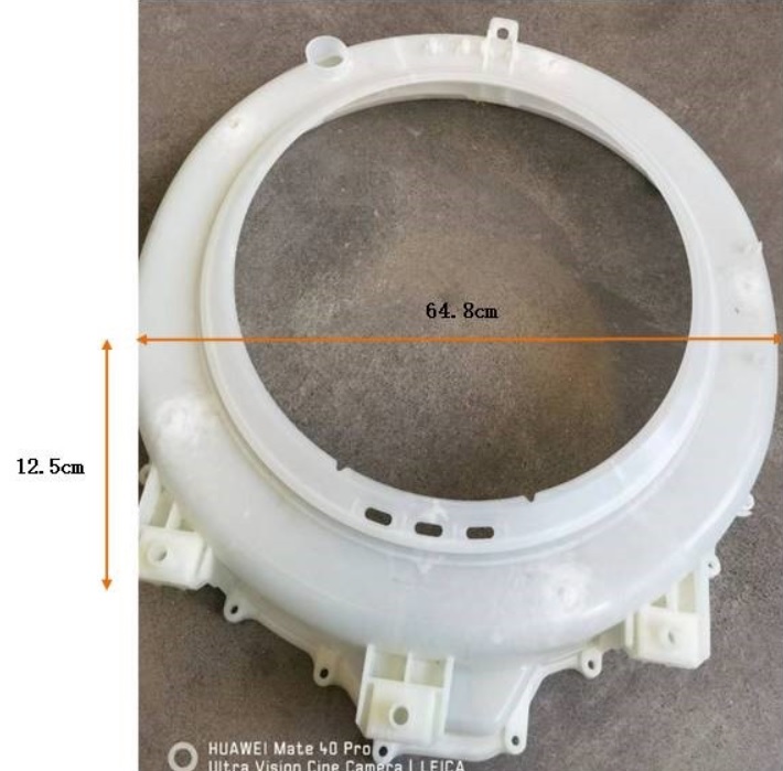 Полубак передний (стенка) стиральной машины Haier 0020207626A, оригинал