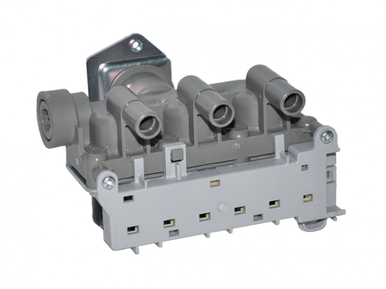 Клапан заливной 3х180 стиральной машины Haier (колодка) 0024000404