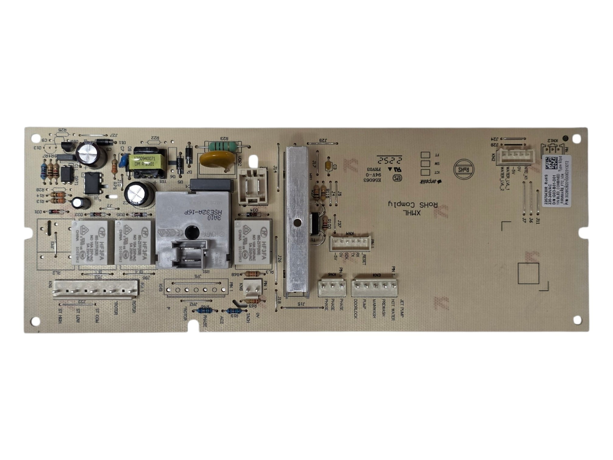 Электронный модуль стиральной машины Beko 2851540350, оригинал