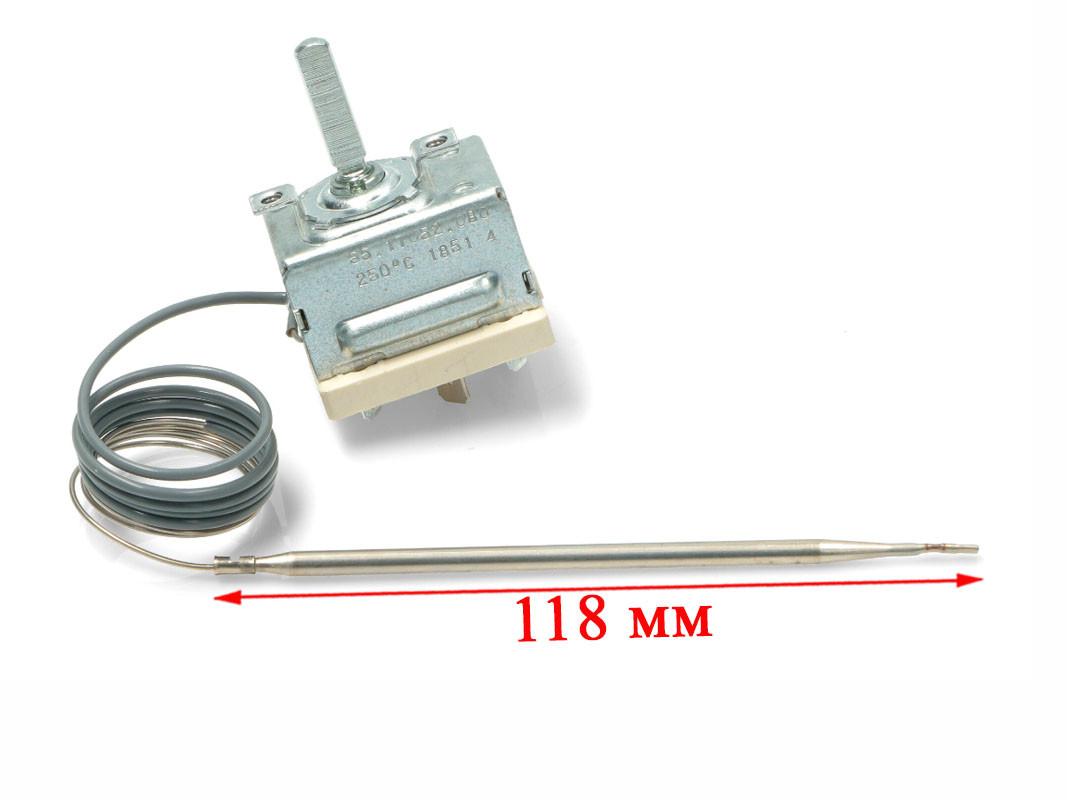 Термостат духовки Indesit, Ariston, Whirlpool 250°C 3416041 EGO55.17052.080 кап 880мм, щуп115, шт.23