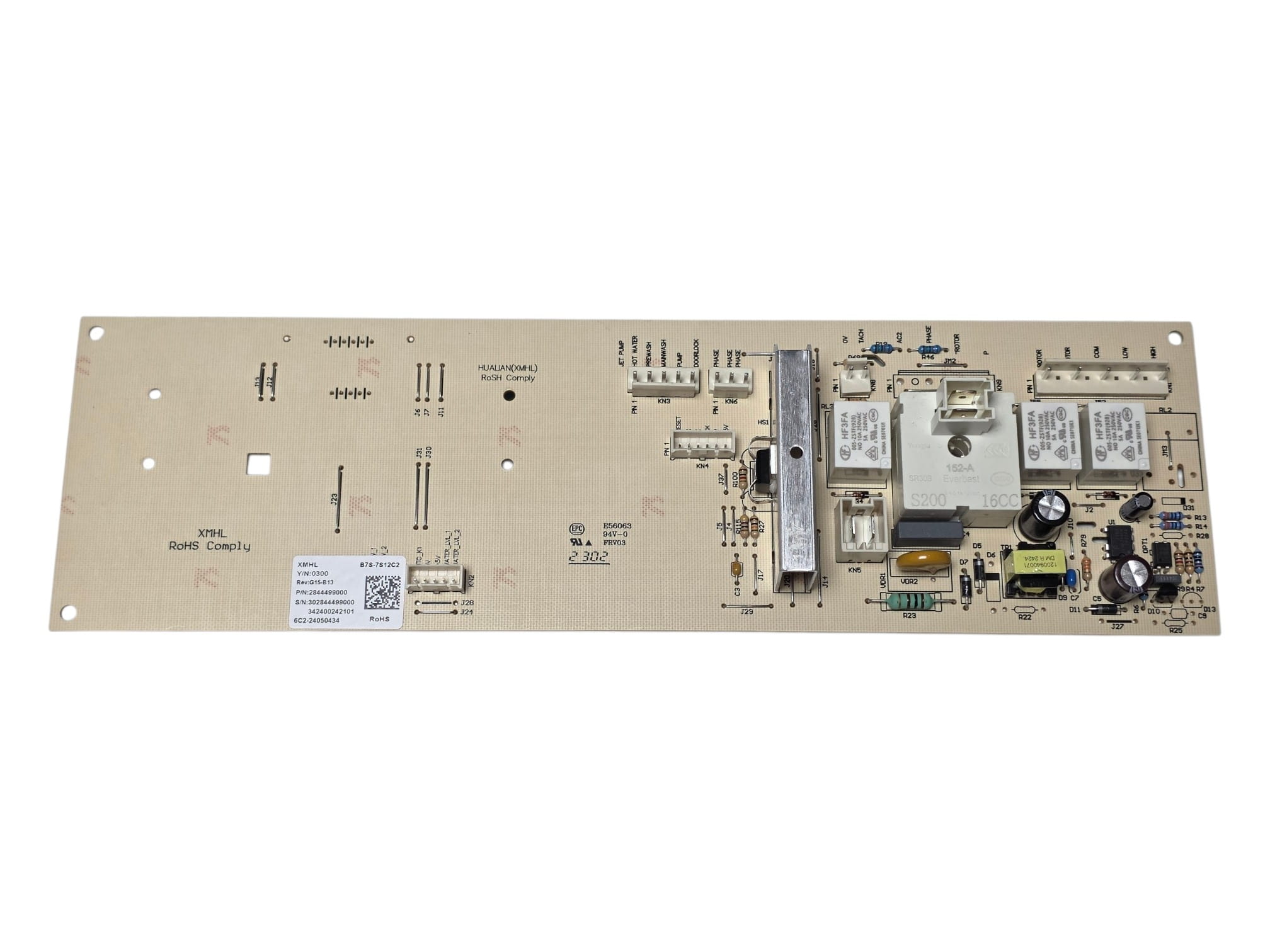 Электронный модуль управления стиральной машины Beko 2844491330, оригинал