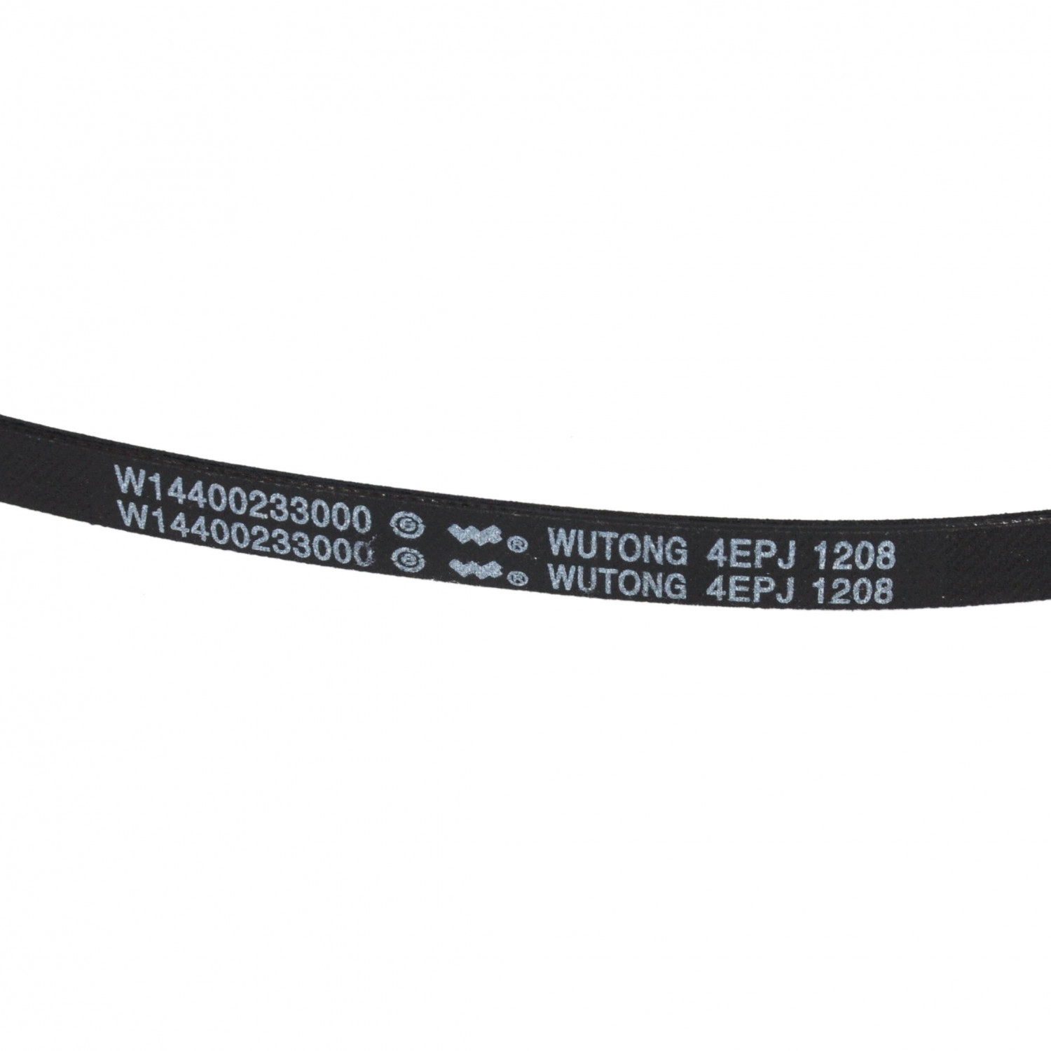Ремень 1208 J4 EPJ Wutong стиральной машины Indesit, Haier, L1136мм черный C00193233, оригинал