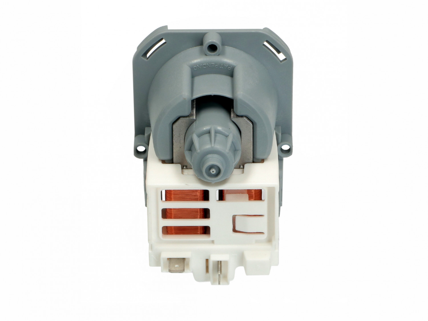 Двигатель сливного насоса (3 защелки, клеммы назад разд., 40W, Askoll M114/M325) Indesit и др.