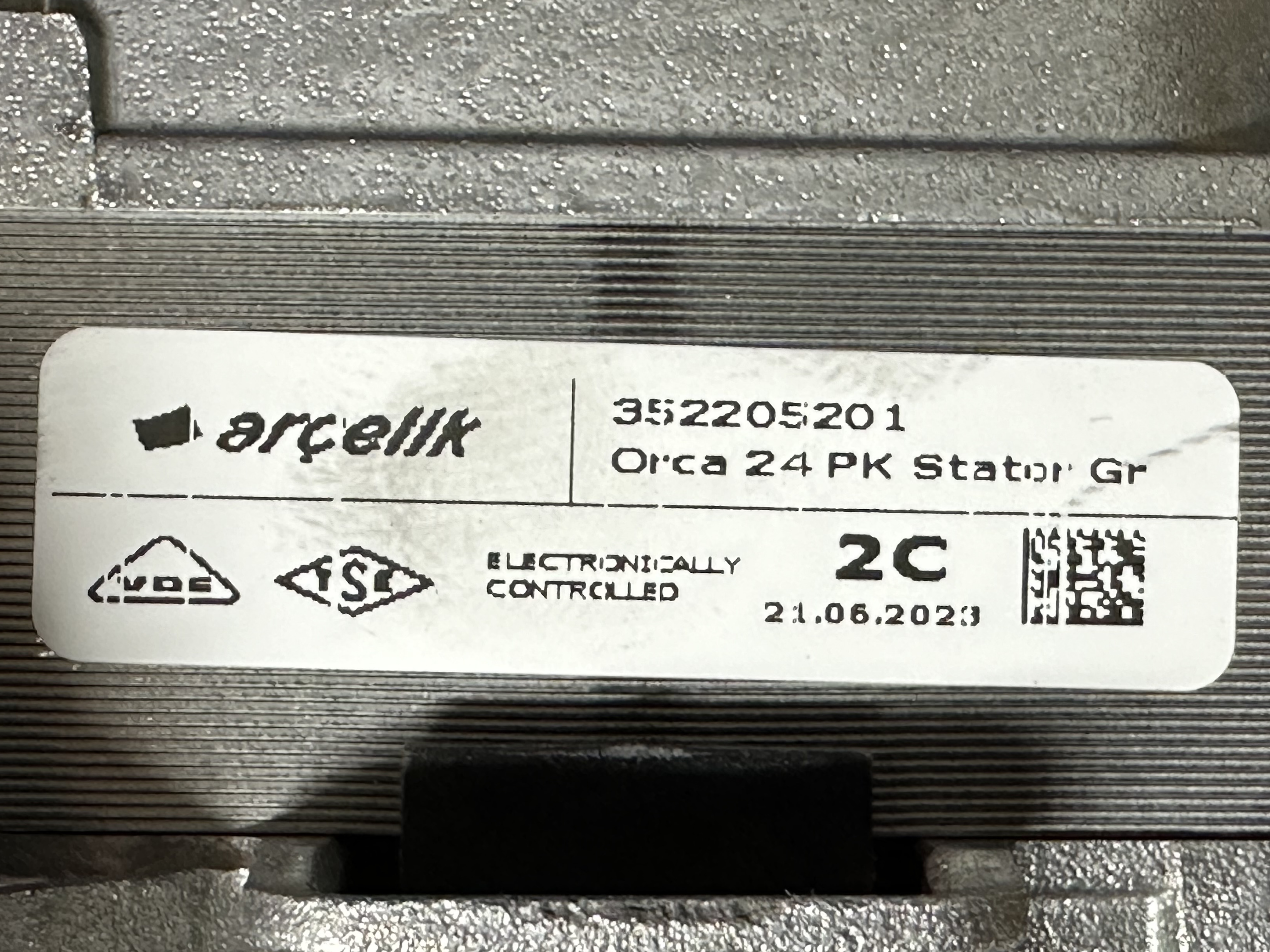 Двигатель стиральной машины Beko, BLW095P8L24Y-01, 2859230200
