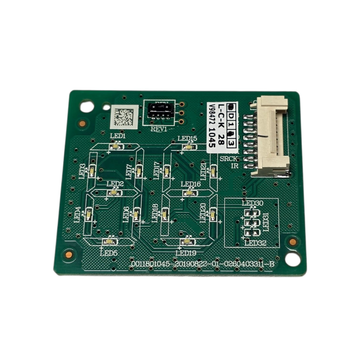 Электронный модуль индикации внутреннего блока кондиционера Haier A0011801045, оригинал