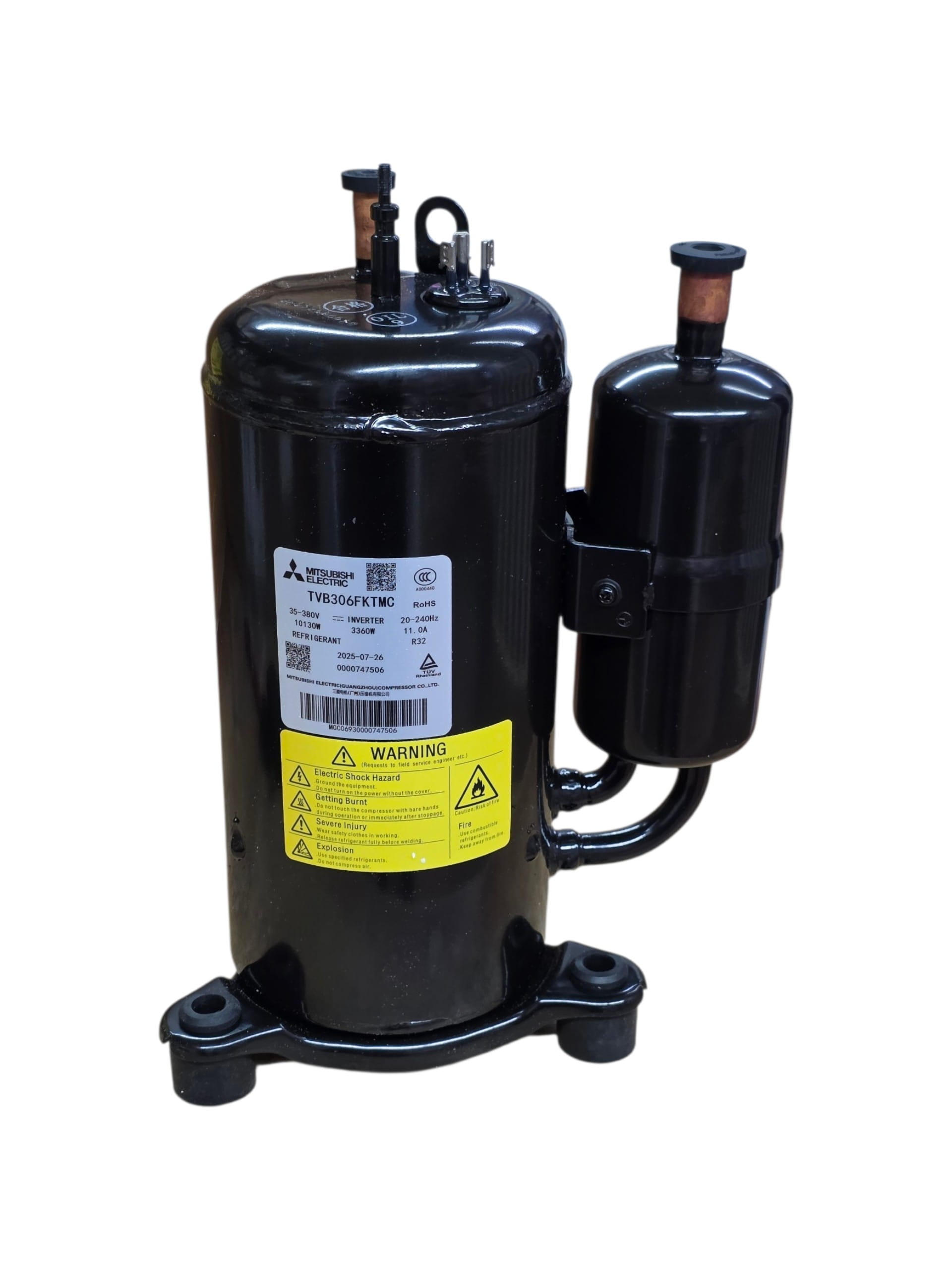 Компрессор кондиционера инверторный R32 Haier TVB306FKTMC 0150723731A, оригинал