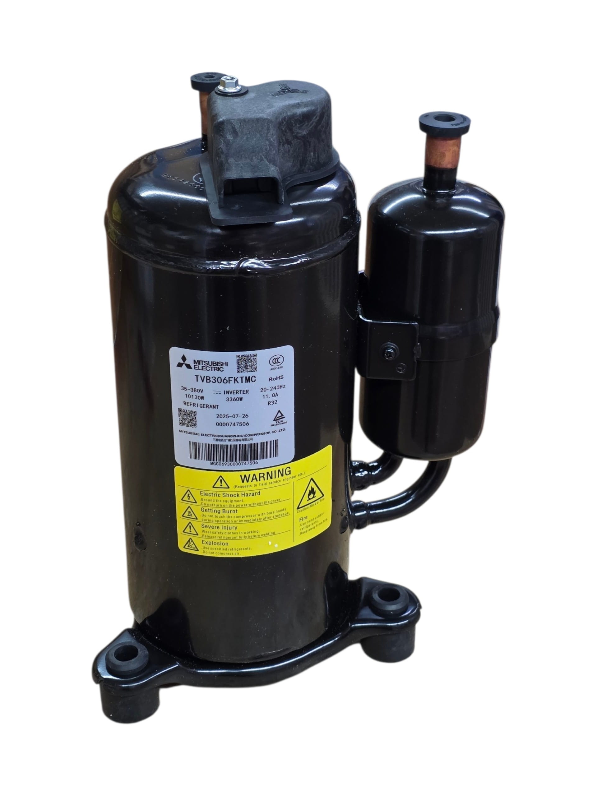 Компрессор кондиционера инверторный R32 Haier TVB306FKTMC 0150723731A, оригинал