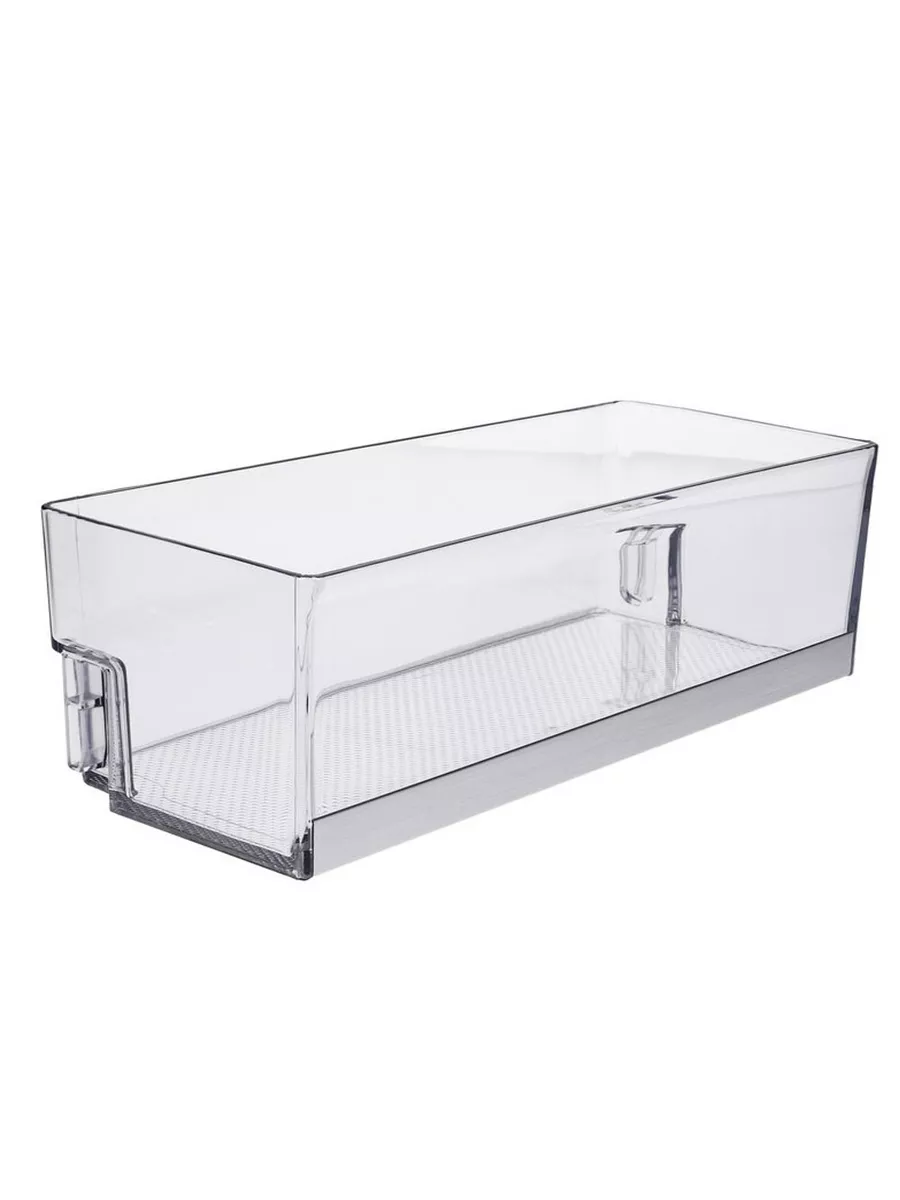 Полка балкон двери холодильника Haier, Candy 290х120х100 мм (прозрачная) 0060847101, оригинал