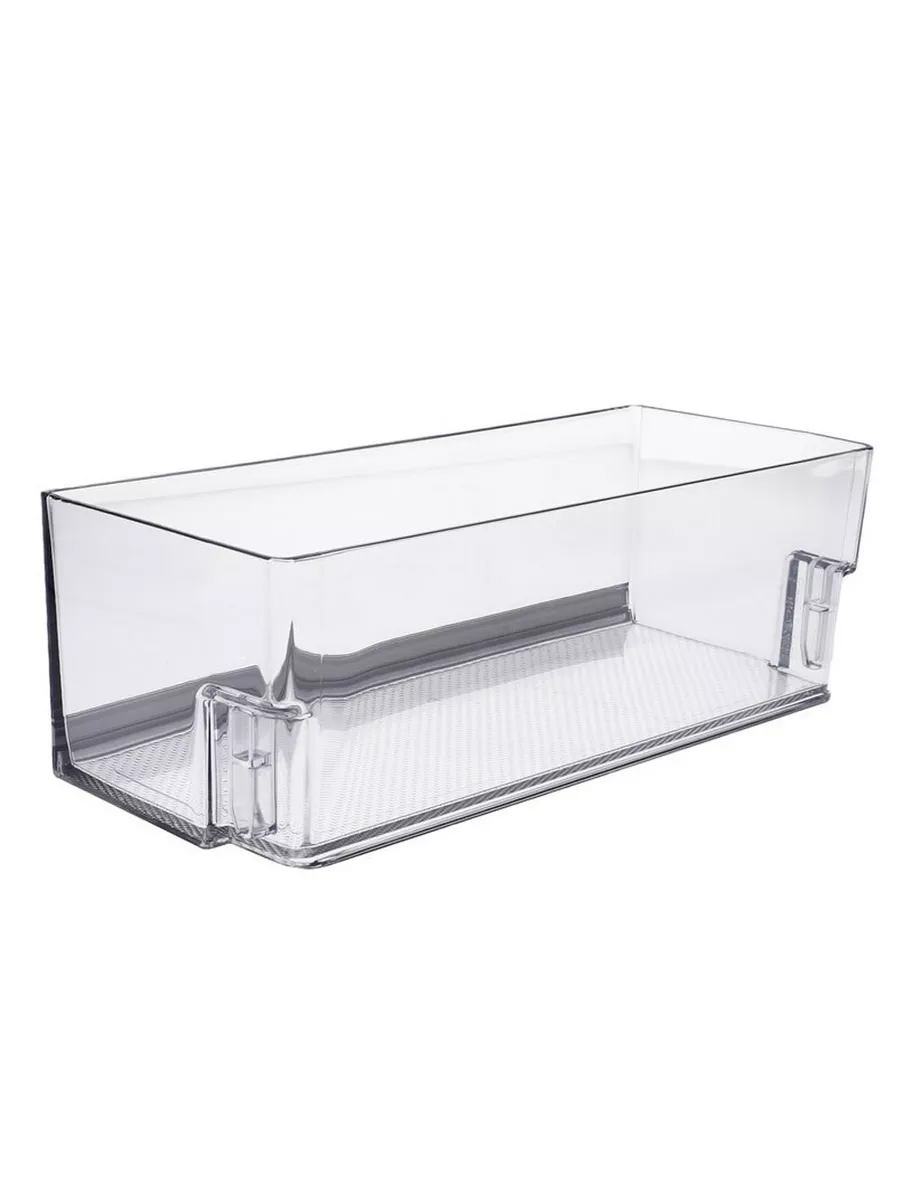Полка балкон двери холодильника Haier, Candy 290х120х100 мм (прозрачная) 0060847101, оригинал