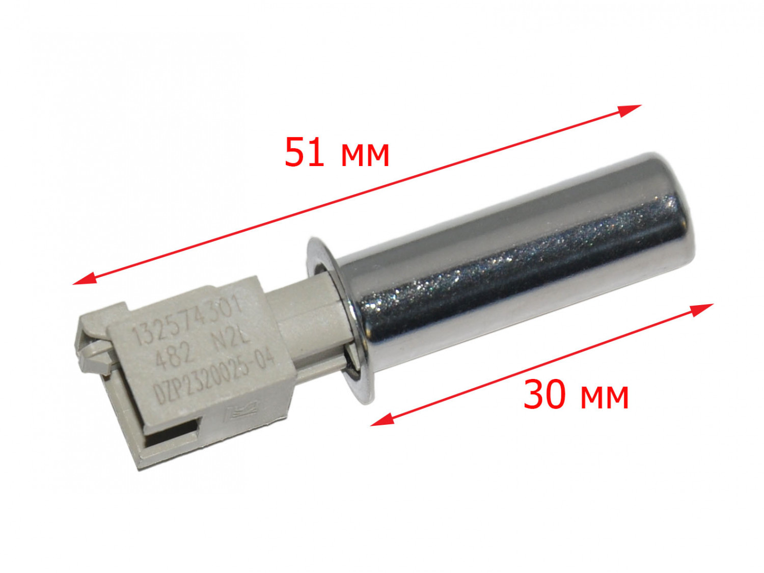 Датчик температуры в ТЭН стиральной машины Bosch 4,8кОм (5.4k-6.5kOhm Crastin) 170961