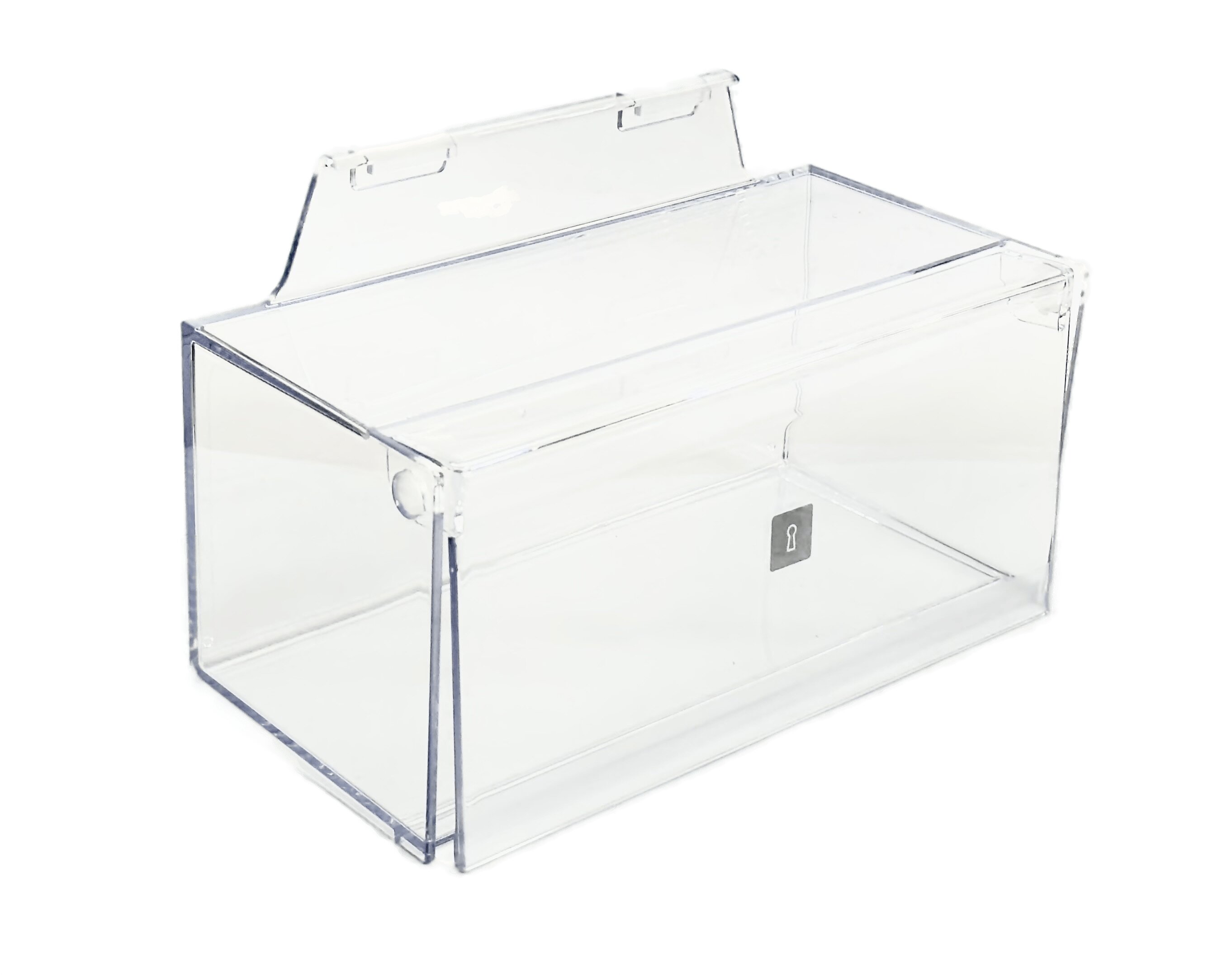 Полка балкон двери холодильника Haier 252х117х117мм (прозрачная, контейнер медикаментов) 0530030287